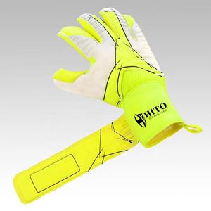 Gants de gardien de but personnalisés, best-seller, avec impression en silicone au dos et contact en latex sur le devant, sangle attachée - Product Image 4