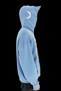 Personnalisez votre logo Conception d'impression globale Nouveau design oems Streetstyle Cut & Sew Sweat à capuche zippé avec capuche zippée à l'extérieur - Product Image 3