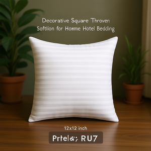Cojín Decorativo Cuadrado de 12x12 Pulgadas, Cojín Suave Tejido para el Hogar, Hotel y Ropa de Cama - Product Image 3