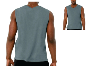 Débardeur de sport pour homme avec tissu anti-humidité, débardeur pour homme pour la plage et les vacances, débardeur en coton doux pour homme - Product Image 3