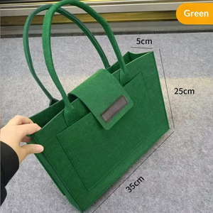 Non-Woven Large Capacity <b>Tote</b> <b>Bag</b> Custom Logo Gift Handbag Fashion Carryall for Computer and Daily Use - Product Image 3