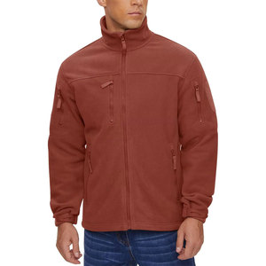 Veste polaire premium pour homme, douce, thermique, entièrement zippée, chaude, pour l'hiver, la randonnée, le camping, les voyages, vêtements décontractés - Product Image 1