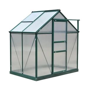 Invernadero y cuarto portátil de policarbonato de 6 L x 4 W x 7 H - Product Image 2