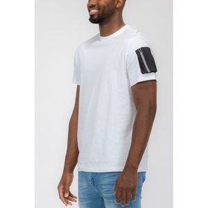 T-shirt da uomo in cotone a maniche corte - Product Image 3