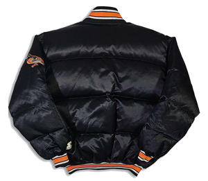 Blouson Bomber en Satin pour Homme, Style Universitaire, Aviateur, Letterman, Imprimés Collège et Université, Hiver, Imperméable, Broderie – Vente en Gros - Product Image 2