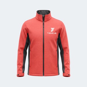 Chaqueta Softshell para Hombre de Primera Calidad, con Logotipo Personalizado, Resistente al Viento, Ligera, de Secado Rápido, Estilo Casual y Urbano, con Cuello Alto - Product Image 1