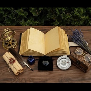Diario de Cuero Hecho a Mano Herb Heritage de 400 Páginas con Diseño de Libélula, Grimoire Botánico, Cuaderno con Borde Rústico (Cuero Genuino) Regalo - Product Image 6