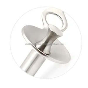 Anoscope chirurgical de précision Hirschman en acier inoxydable, Spéculum rectal, Obturateur, Instrument chirurgical de proctologie réutilisable - Product Image 2