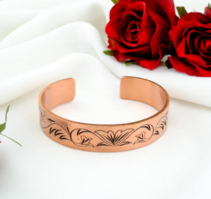 Premium Heritage Braided <b>Wire</b> Accent Metallic Therapy Bracelet Fashionable Metal Jewelry Exquisite Design - Product Image 4