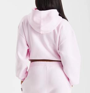 Ensemble de survêtement en velours antibactérien uni pour femme, automne-hiver, avec pantalon de jogging zippé et haut à manches longues jaune - Product Image 5