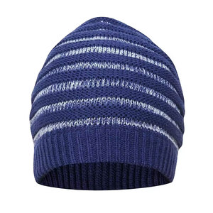 Jacquard Knitted Custom Unisex Winter <b>Beanie</b> Hat Breathable & <b>Waterproof</b> 3D Embroidery Logo Design Warm - Product Image 1