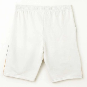 Shorts en tissu éponge polycoton personnalisés avec cordon de serrage, taille élastique, blanc, gris foncé, orange, style décontracté sportif, respirant, pour la salle de sport - Product Image 6