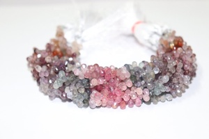 4*6มม8นิ้วด้านข้างตัดหยดรูปร่างหลายลูกปัด Spinel หินธรรมชาติสำหรับทำเครื่องประดับ - Product Image 5