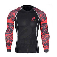 Ensemble de sous-vêtements imprimés pour homme, respirant et à séchage rapide, pour le sport et les activités de plein air, offrant une liberté de mouvement optimale.