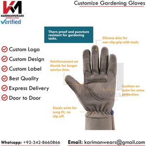 Guantes de Jardinería Ligeros, Transpirables, Duraderos, Flexibles, Construcción Reforzada, Ajuste Cómodo - Product Image 3