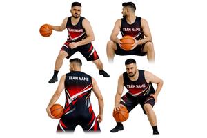 Uniforme de Baloncesto Transpirable Unisex para Adultos al por Mayor, con Sublimación de Poliéster, Nombre y Número del Equipo Personalizados - Product Image 6