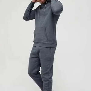 Survêtements Homme Personnalisés OEM Premium en Coton/Polyester Respirant et Épais, Couleur Unie, Confortables, Meilleures Ventes - Product Image 2