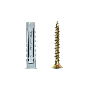 Anclajes de Plástico de Expansión de Cuatro Lados Sx6 045 para Montaje de Soportes de TV y Cortinas - Product Image 5