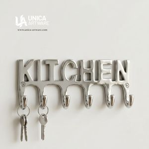 Best Quality Multi Purpose <b>Kitchen</b> Word Wall <b>Hook</b> Rack for Home <b>Kitchen</b> Entryway and Utility Room Storage Available For Sale - Product Image 1