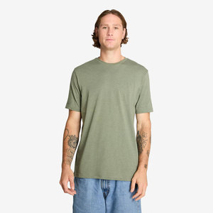 T-shirt Henley en tricot épais pour hommes et grandes tailles à manches courtes - Product Image 6