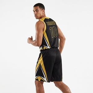 Custom Soft Touch Polyester Basketball Uniform Set Anti Friction Sublimated Basketball Kit Comfortable Team <b>Athletic</b> Apparel - Product Image 4