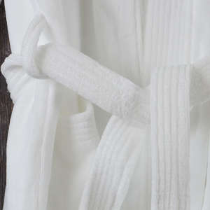 Peignoirs fantaisie 100 % coton pour hommes, vente en gros Nesta Sports, logo brodé personnalisé pour hôtels - Product Image 4