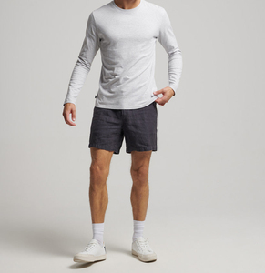 Pantalones Cortos de Moda en Oferta, de Alta Calidad, Casuales, de Algodón, con Botones Laterales, Parche Bordado Personalizado, Cintura Alta, Cierre con Cordón - Product Image 1