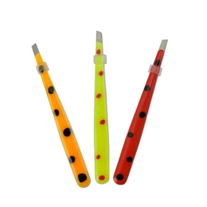 Pinzas Profesionales para Cejas con Punta Afilada, de Acero Inoxidable, Ecológicas, Ligeras, Reutilizables, Herramienta de Depilación de Precisión - Product Image 1