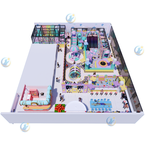Aire de jeux intérieure en aluminium et métal pour enfants, thème Forêt tropicale, pour centres commerciaux et cafés pour enfants, vente en gros OEM ODM - Product Image 5
