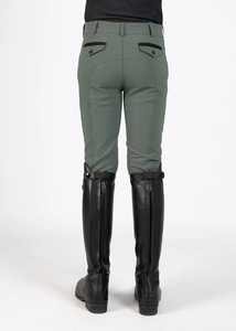 Pantalones de equitación cómodos y de alta calidad para niños y mujeres, pantalones de entrenamiento de equitación con tela suave y elástica. - Product Image 2