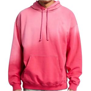 Sweat-shirts à capuche pour hommes en gros personnalisés Lavage à l'acide Respirant 100% coton polaire Anti-rétrécissement Design moderne Couleur personnalisée Logo - Product Image 1