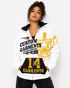 Chaqueta con capucha de felpa con cremallera para mujer, ropa exterior, venta al por mayor hoy - Product Image 3