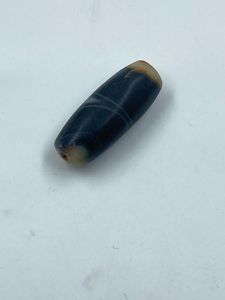 Agate naturelle de forme cylindrique, pierre précieuse de joaillerie fine, couleur noire, 35,75 carats, 12x30,70 mm, pour la fabrication de bijoux, fournisseur indien R.K. - Product Image 3