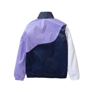 Ensemble survêtement coupe-vent en nylon personnalisé, veste et pantalon, nylon épais, logo brodé personnalisé, couleur unie, ensemble de vêtements de sport pour homme - Product Image 3