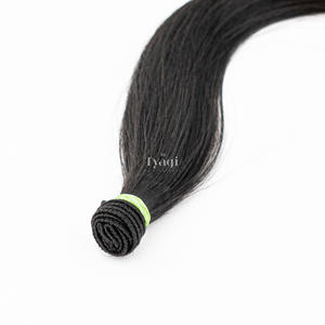 Extensiones de cabello de trama India hecha a mano de la mejor calidad 100% suave y de larga duración con cutículas alineadas Cabello más vendido - Product Image 3