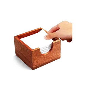 Portarrollos de madera estilo nórdico, de pie, para el hogar, la oficina, organizador de escritorio, también ideal para regalar. - Product Image 3