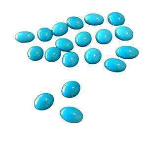 <span class=keywords><strong>Gemas</strong></span> ovaladas para mujer, cabuchones ovalados de color turquesa, de 5x7mm, para dormir - Product Image 6