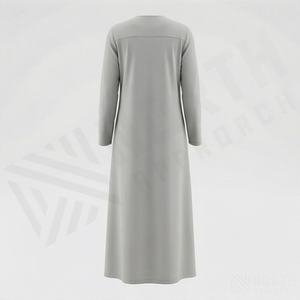 Ropa de Oración Musulmana de Moda con Botones y Rayas, Estilo Tejido, Prendas Modestas Personalizadas para Mujer - Product Image 2