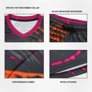 Maillot de football personnalisé unisexe en polyester respirant avec protection UV et séchage rapide – Ensemble uniforme de sport - Product Image 6