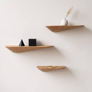 Wooden Floating Wall <b>Shelves</b> Modern Wall Mounted Display <b>Shelves</b> for Living Room Bedroom Bathroom Kitchen Home Decor Wholesale - Product Image 4