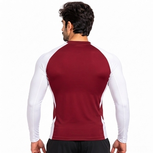 Nouveau design, entraînement, fitness, course à pied, cyclisme, surf, gym, rashguard pour homme, chemise de compression à manches longues, vêtements de sport - Product Image 3