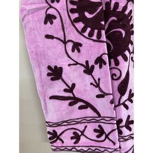 Women's Purple <b>Velvet</b> <b>Jacket</b> Mandarin Collar Floral Embroidery Prairie Chic Autumn Coat Handmade Suzani <b>Velvet</b> <b>Jacket</b> - Product Image 4