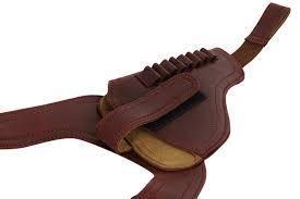 Funda de Pistola de Cuero Genuino con Arnés de Hombro, Cinturón de Transporte para Caza, Ajustable, Táctico, para Exteriores, Porta Pistola de Cintura - Product Image 2