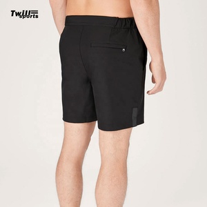 กางเกงขาสั้นสตรีทแวร์ผู้ชายสำหรับฤดูร้อนปี 2025 ราคาโรงงาน ผ้าฝ้ายลำลอง ดีไซน์สไตล์กระดานโต้คลื่น เหมาะสำหรับออกกำลังกาย ความยาวระดับเข่า - Product Image 5