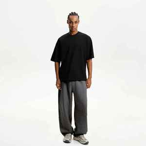 Premium 100% Cotton Fleece Casual Mid Baggy Sweatpants Comfortable <b>Lounge</b> Jogger Pants Eco-Friendly Breathable High Quality - Product Image 4