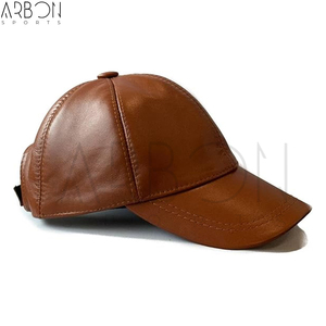 Casquettes en cuir faites à la main pour adultes, confortables, tendance, de haute qualité, du meilleur fournisseur, les plus vendues, pour l'extérieur, collection 2026 - Product Image 5