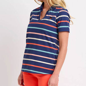 Camisa polo premium para mujer, diseño elegante, manga corta, ropa ligera y transpirable para primavera y verano - Product Image 2