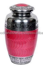 Urnas de cremación de latón decorativas para cenizas de adultos, urnas hechas a mano para hombres y mujeres, urnas decorativas, urnas funerarias - Product Image 3