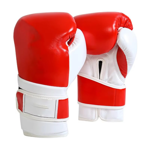 Gants de boxe professionnels en cuir avec poignées pour hommes et femmes, 14oz/16oz, pour le kickboxing, le MMA, le Muay Thai et l'entraînement sur sac de frappe. - Product Image 1