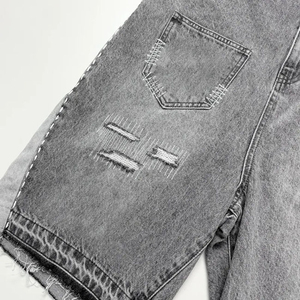 Pantalones Cortos Deportivos de Verano para Hombre, de Poliéster y Algodón, Lisos, de Felpa, de Secado Rápido, con Cierre de Cordón, Venta al Por Mayor - Product Image 5